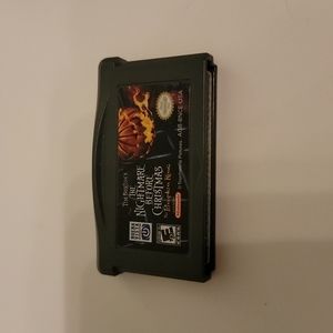 Gameboy Advance Nightmare Before Christmas